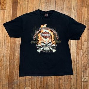 Y2k Harley Davidson south carlolina shirt